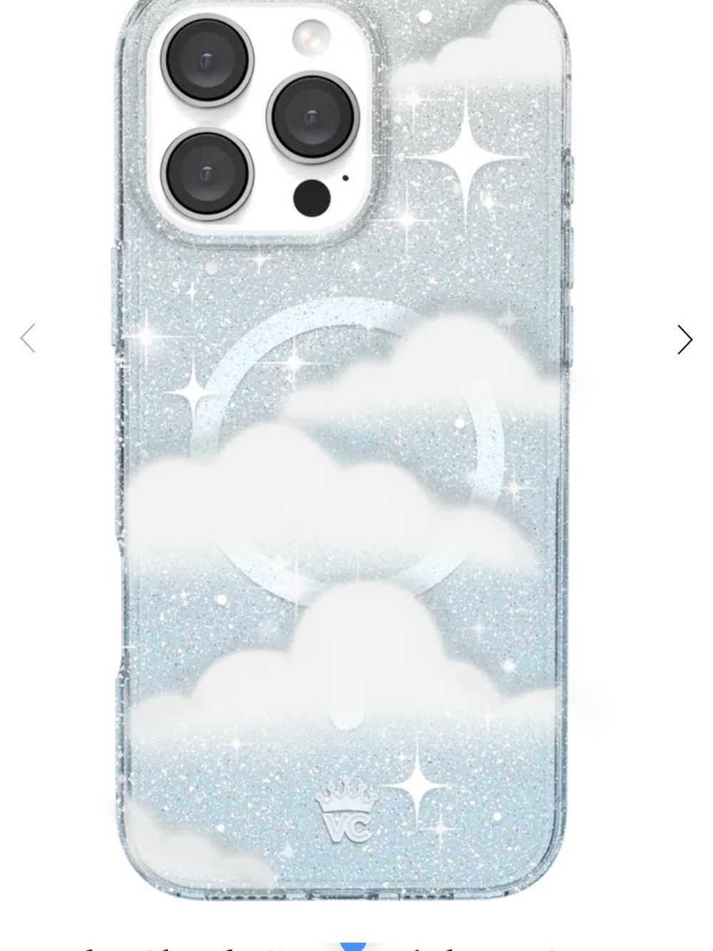 Velvet caviar In the Clouds Stardust iPhone Case